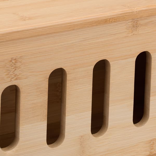 Kabelbox, 16.5x44x16 cm, Natur, Bambu, Kodustaar