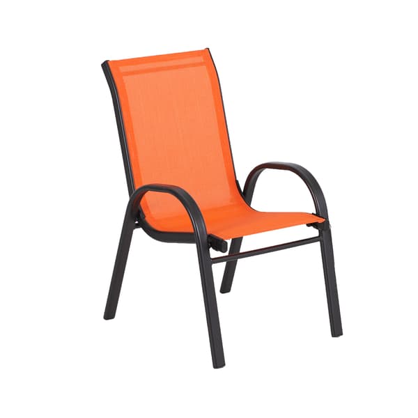Barnstol Dublin Kid 36x46x59 cm Orange Stål