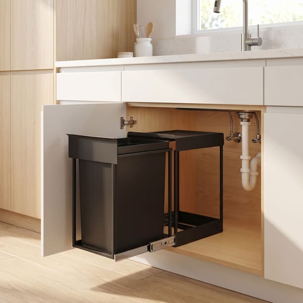 Köksavfallshink för underskåp, 1 x 20 L