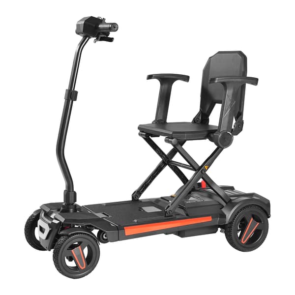 Elektrisk Mobilitetsscooter, 97x57x81 cm, Sort, Sammenklappelig