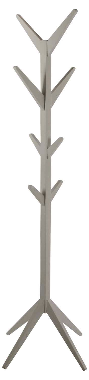 Naulakko ASCOT 42x42x178 cm Harmaa Puu