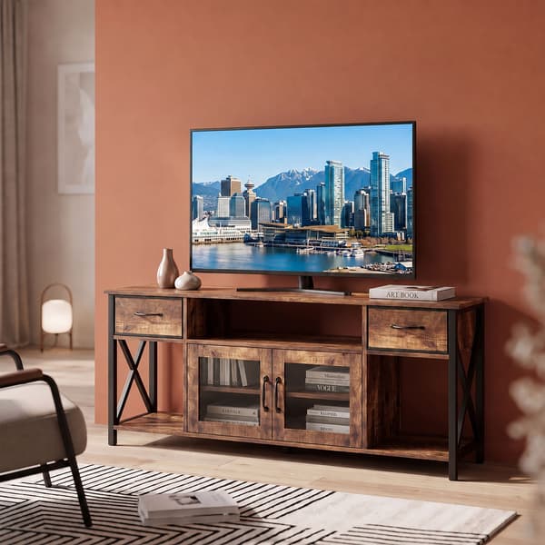 TV-lowboard med opbevaring, Kodustaar