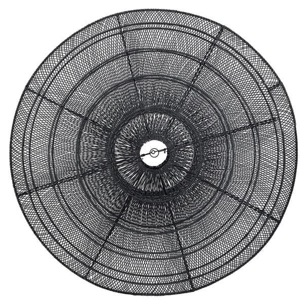 Loftlampe, The Macaron XL, 150x150x47 cm, Sort