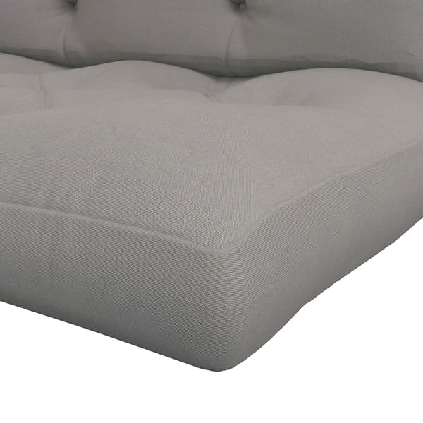 Sittdyna 120x80x12 cm Grå Polyester