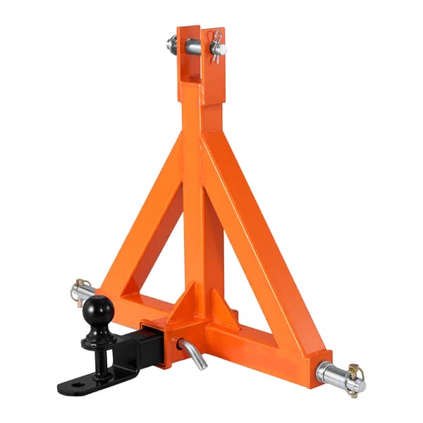 Vetokoukku 53x16,5x54 cm Oranssi Teräs