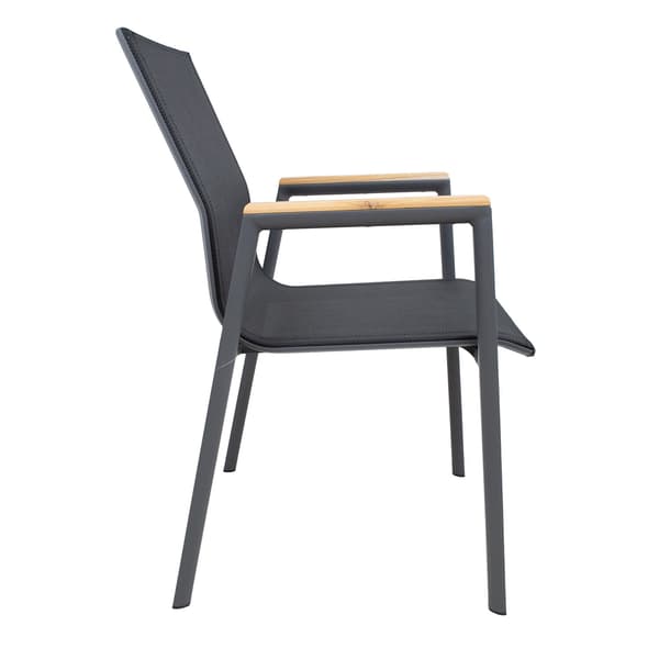 Stol 56x63x90 cm Mörkgrå – 56x63xH90cm