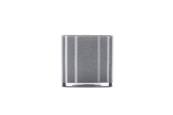 Lanterne Glora 12x12 cm lysegrå glas