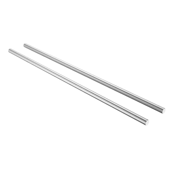 Linear rörelsestång, 25x1000 mm, kolstål, hög precision, 2 stycken