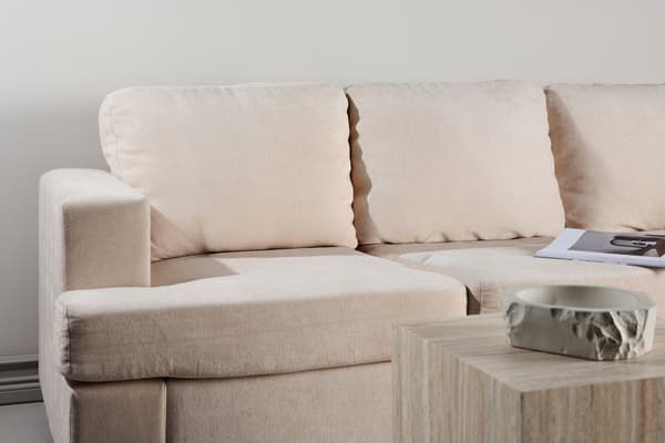 Sofa Sani 3-personers Greige Chenille
