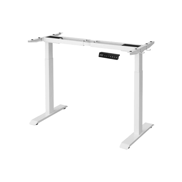 Stativ för ståskrivbord, 107,5-175x60x71-117 cm, Vit