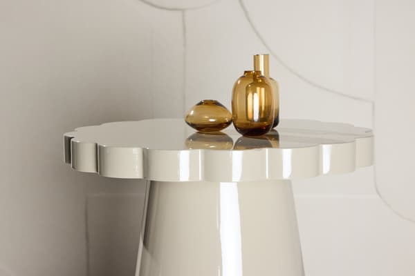 Sidebord 45x55 cm Beige MDF