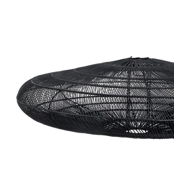 Loftlampe, The Macaron XL, 150x150x47 cm, Sort