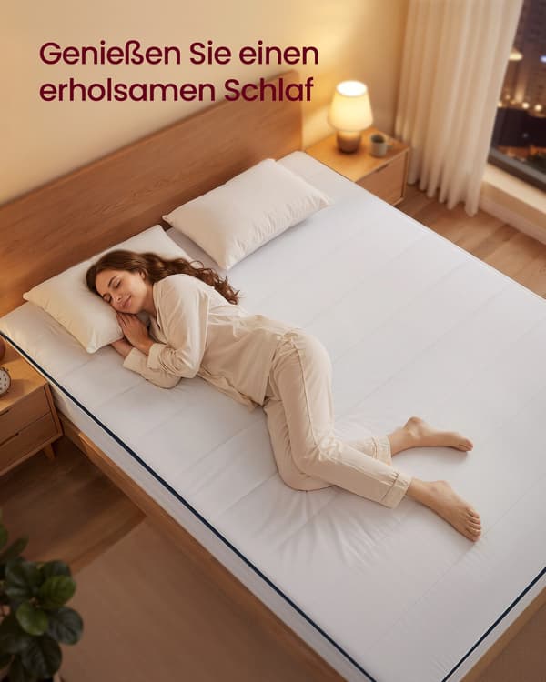 Madras, Dobbeltsengsmadras, 160 x 200 cm, Gel Memory Foam