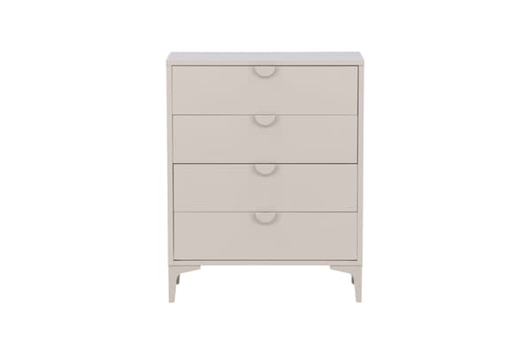 Kommode Piring Stål Beige