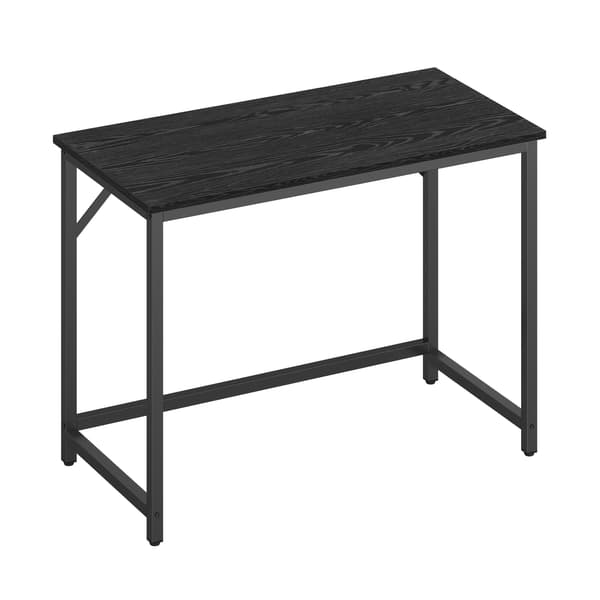 Computerbord 50x100x75 cm Sort Stål