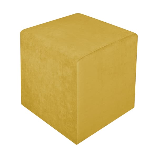 Puf 45x45x45 cm gul – 45x45xH45cm
