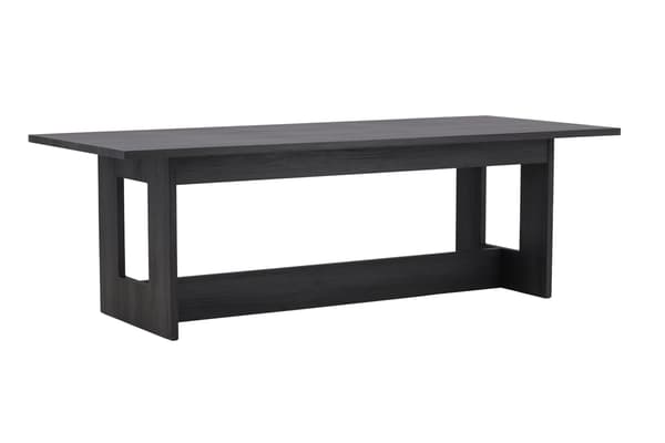 Spisebord, Milly, 100x235 cm, Sort, MDF