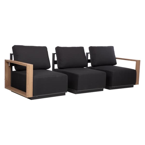 Sohvapala FULLER 68x89x70,5 cm tummanharmaa