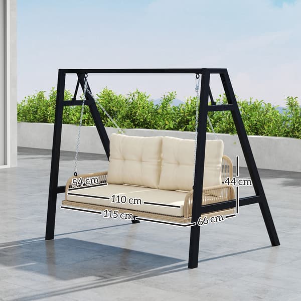 Verandagunga, 115x66x44 cm, Beige