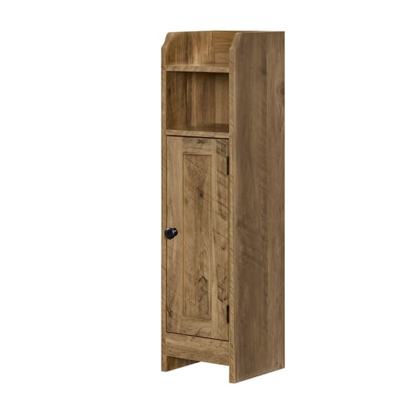 Baderomskap 20x18x80 cm Brun MDF