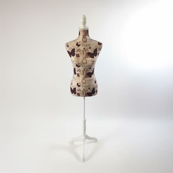 Skræddergine, 130x41x34 cm, Beige, Kodustaar