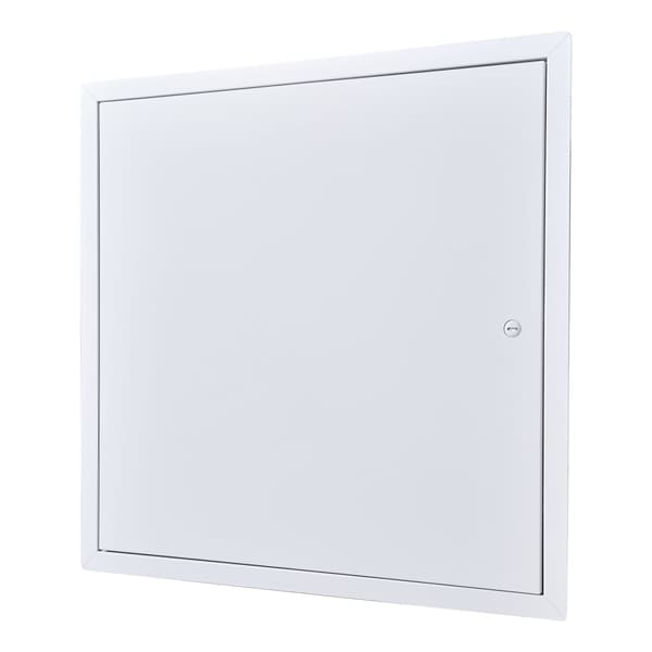 Tillgångspanel 49x49x2 cm Vit Galvaniserat Stål