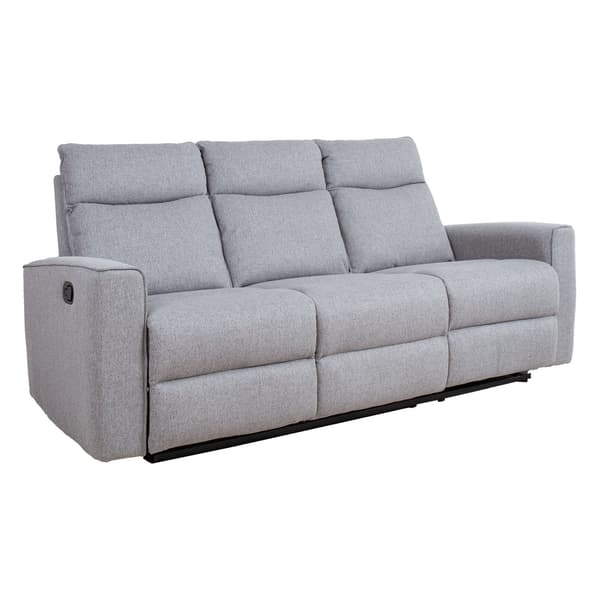 Lænestol Sofa MORA 204x93x102 cm Gråt Stof