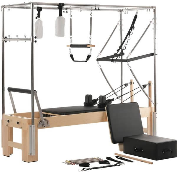 Pilates Reformer 240x86x213 cm Trä