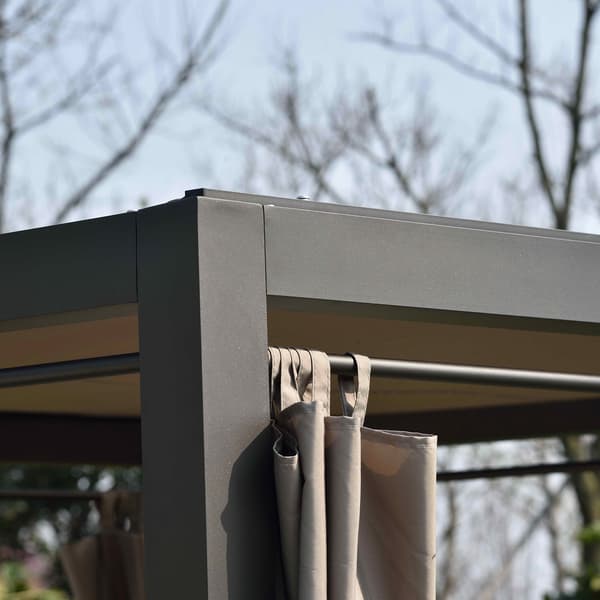 Solbriks 200x188x210 cm Brun Stål