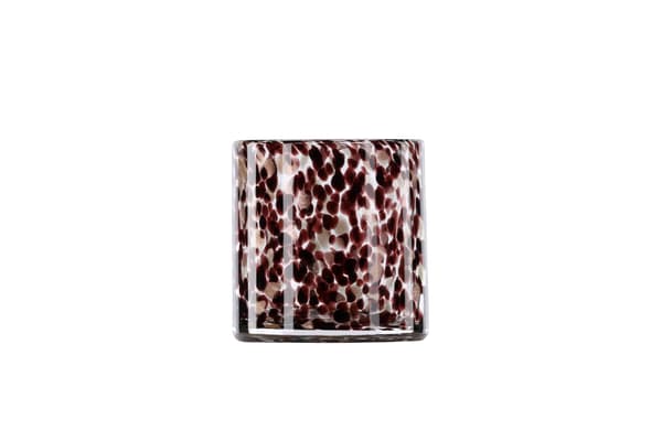 Lanterne Glora 12x12 cm Sort, glas