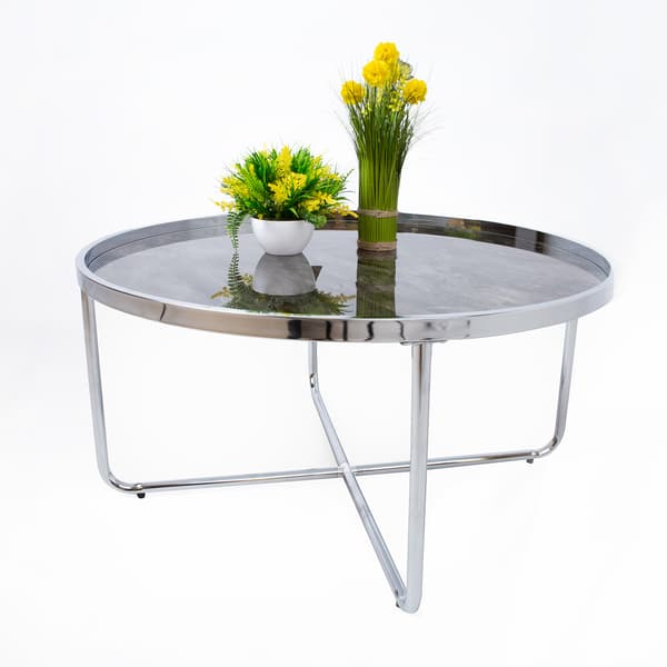 Soffbord ASTOR 80x40 cm Grå