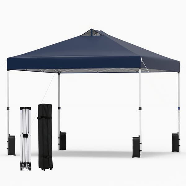 Pop-Up Pavillon 300x300x250-270 cm blå