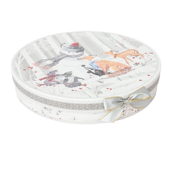 Tallrik MIA SNOW 26 cm Keramik Presentförpackning