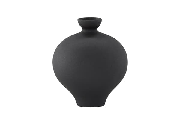 Vase Rellis 6x24x20 cm Sort