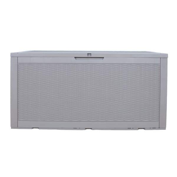 Förvaringslåda 122x54,5x63 cm Grå Plast