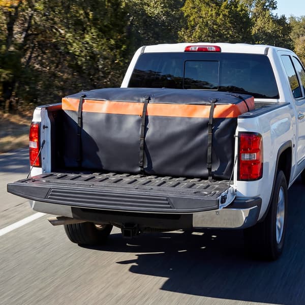 Bagageboks 453L 146x61x51 cm orange/sort