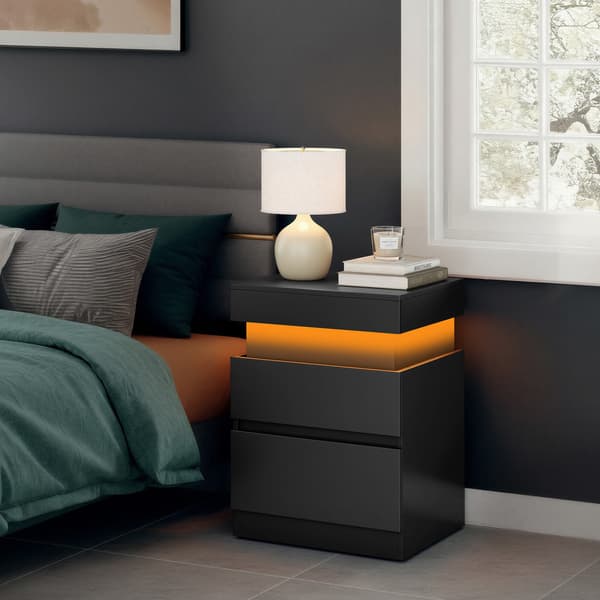 Natskab 35x40x55 cm Sort MDF