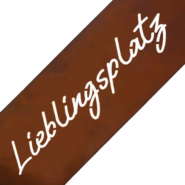 Havepæl Rust Patina Brun Metal, Kodustaar