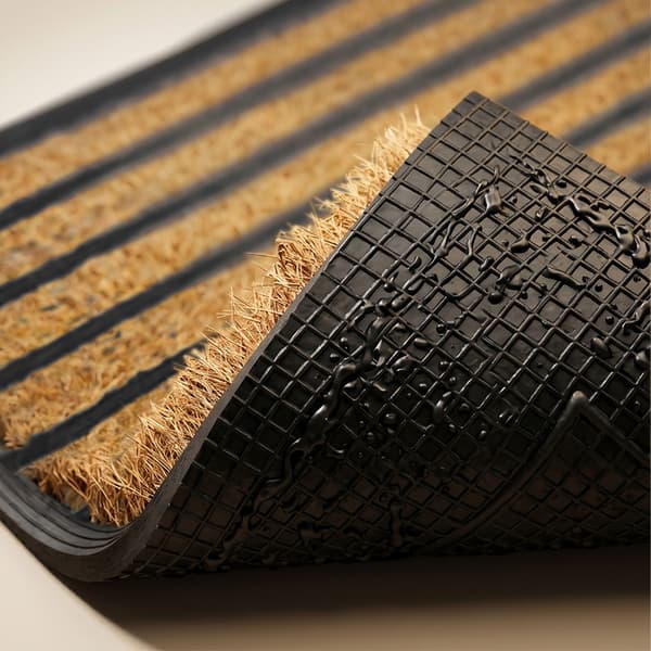 Dørmåtte i kokosfibre og PVC, 60 x 40 cm, Kodustaar