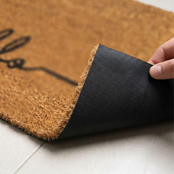 Dörrmatta i kokosfiber Välkommen, Kodustaar