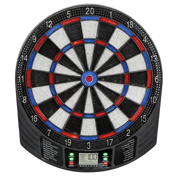 Elektronisk dartskive 47x41x2,5 cm Multifarvet, plast