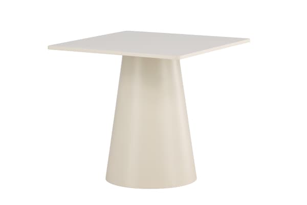Spisebord Lanzi 80x80x75 cm Beige MDF
