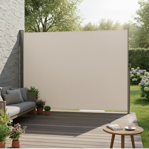 Sidomarkis 200x350 cm Beige metall