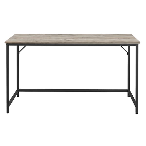 Computerbord 135x60x75 cm Greige Stål