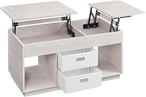 Sofabord, 100x50x48,5 cm, Beige