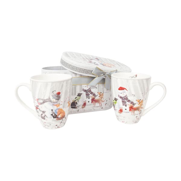 Mugg MIA SNOW 10,5 cm vit keramik