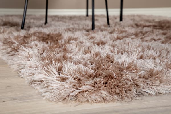 Tæppe Grace 300x300 cm Beige Polyester