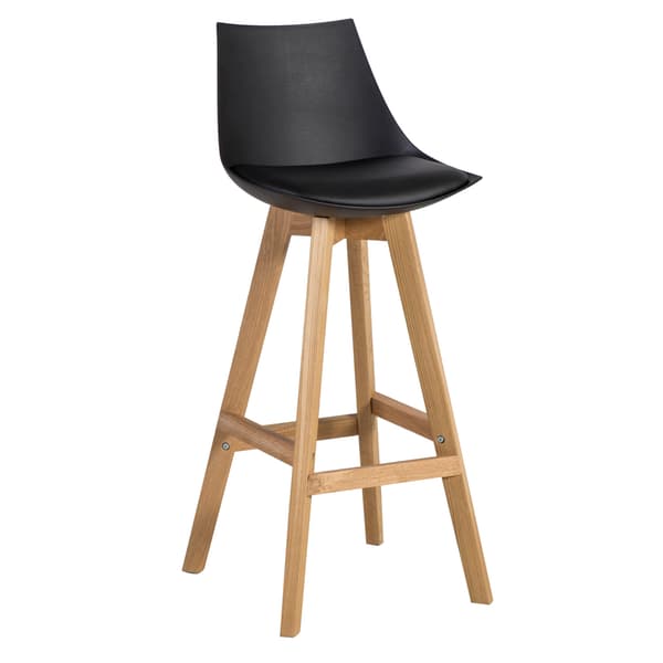 Barstol SONJA 41x41,5x99 cm Svart