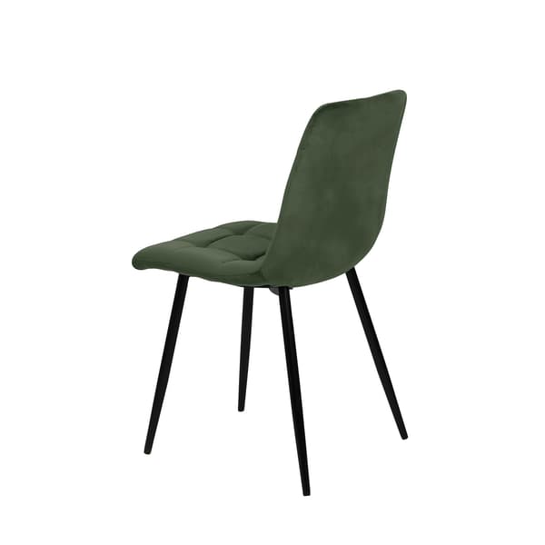 Stol CHILLI 46x55x89 cm grön sammet