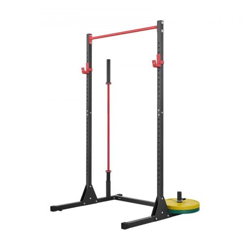 Power Cage Squat Rack, 116x128x217 cm, Justerbar, Stål